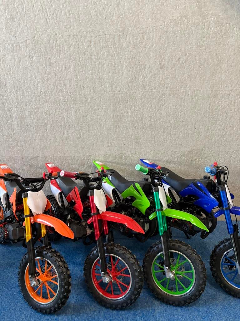 Nieuwe 49CC mini crossmotor voor kinderen in diverse kleuren, Ophalen, Nieuw