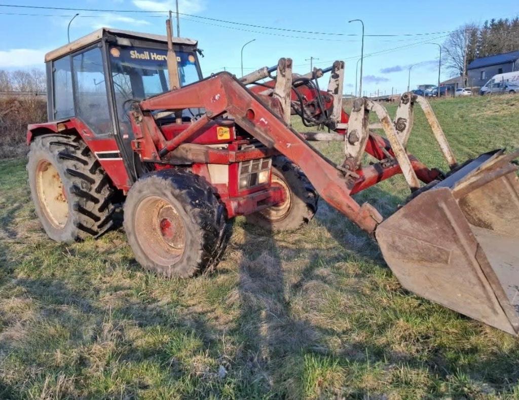 Tracteur international, Enlèvement
