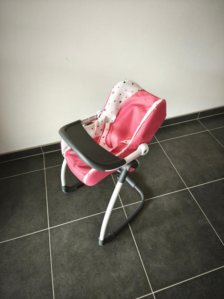 Jouet 3‑en‑1 : Maxi‑cosy / Chaise haute / Relax – bon état, Ophalen, Zo goed als nieuw, Jongen of Meisje