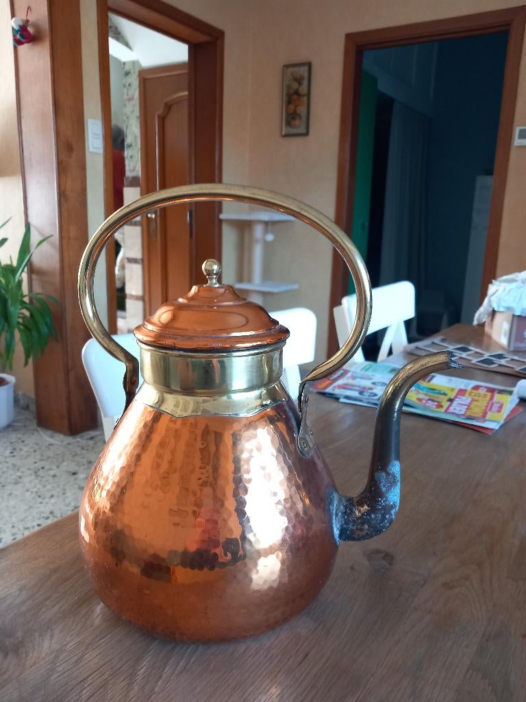 koperen ketel, Antiek en Kunst, Ophalen, Koper