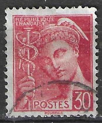 Frankrijk 1938/1941 - Yvert 412 - Type Mercure - 30 c. (ST), Verzenden, Gestempeld
