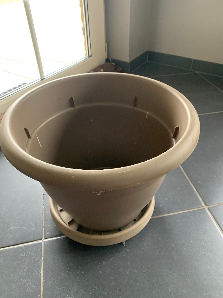 bloempot ELHO 40cm, Tuin en Terras, Bloempotten, Ophalen, Kunststof, 40 cm of meer, Rond