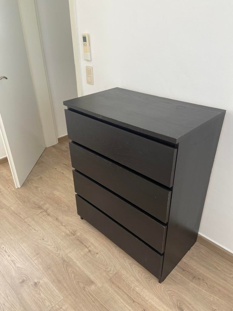 Commode 4 tiroirs  Ikea MALM, Maison & Meubles, Armoires | Commodes, Enlèvement, Comme neuf