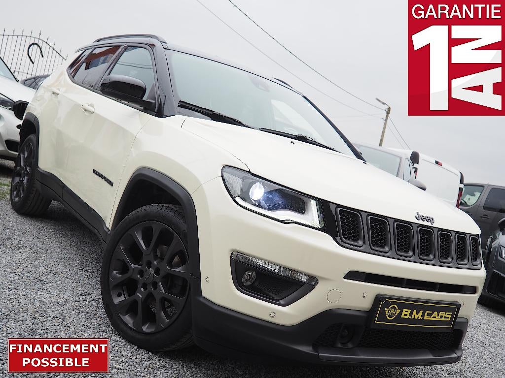 Jeep Compass 1.3 Turbo 4x2 S FULL OPTIONSCUIR GPS PANO, Autos, Jeep, Cuir, 1332 cm³, Achat, Entreprise
