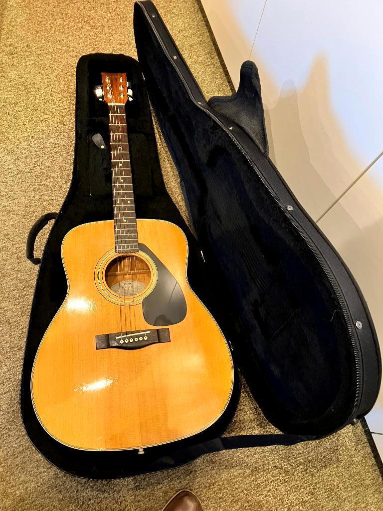Akoestische gitaar yamaha FG 335 II, Ophalen, Gebruikt, Klassieke of Spaanse gitaar, Met koffer