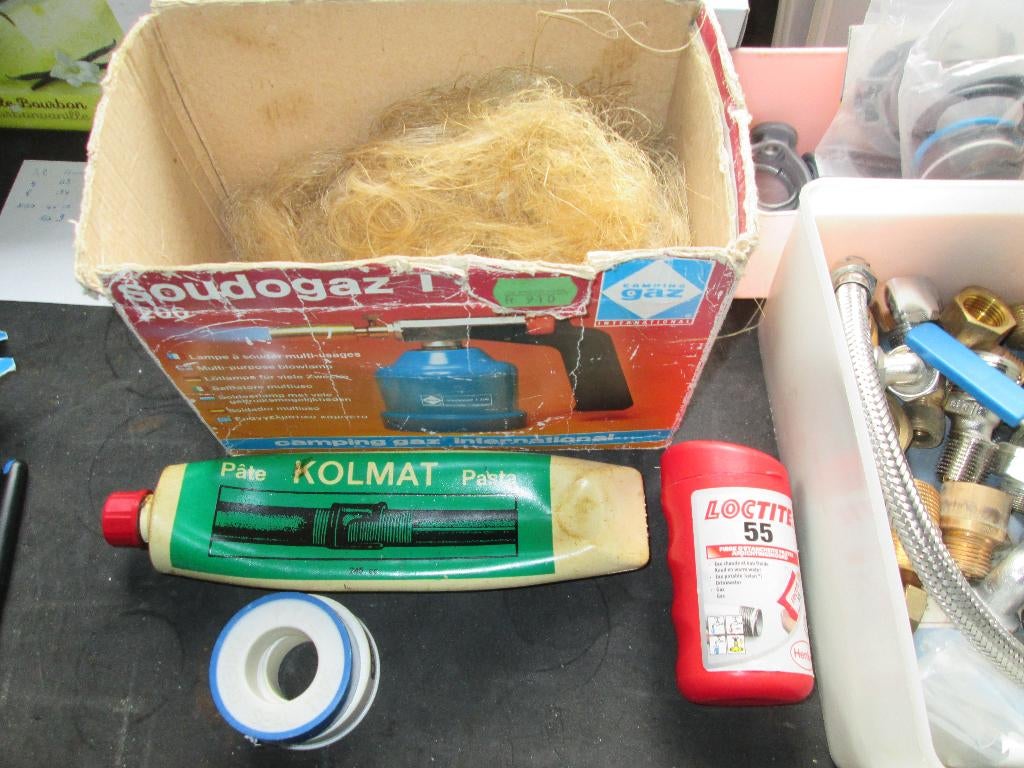 Lot loodgietersmaterialen, Ophalen of Verzenden, Nieuw, Overige materialen, Overige typen