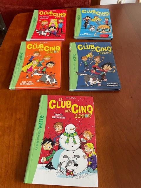 Livres le club de cinq junior 3,5,6,7,8, Boeken, Kinderboeken | Jeugd | onder 10 jaar, Ophalen of Verzenden, Gelezen, Fictie algemeen
