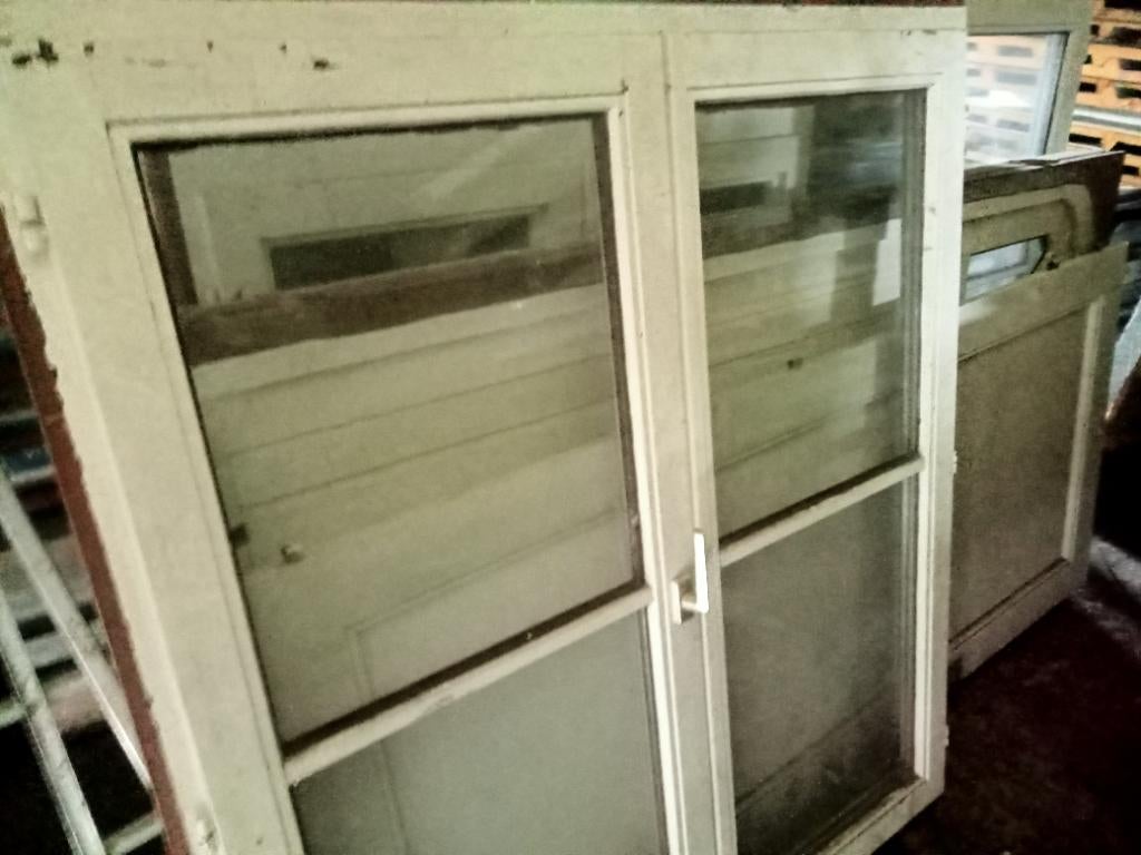 Fenêtres et portes extérieures en bois, Bricolage & Construction, Enlèvement, Utilisé, Autres types, 120 cm ou plus