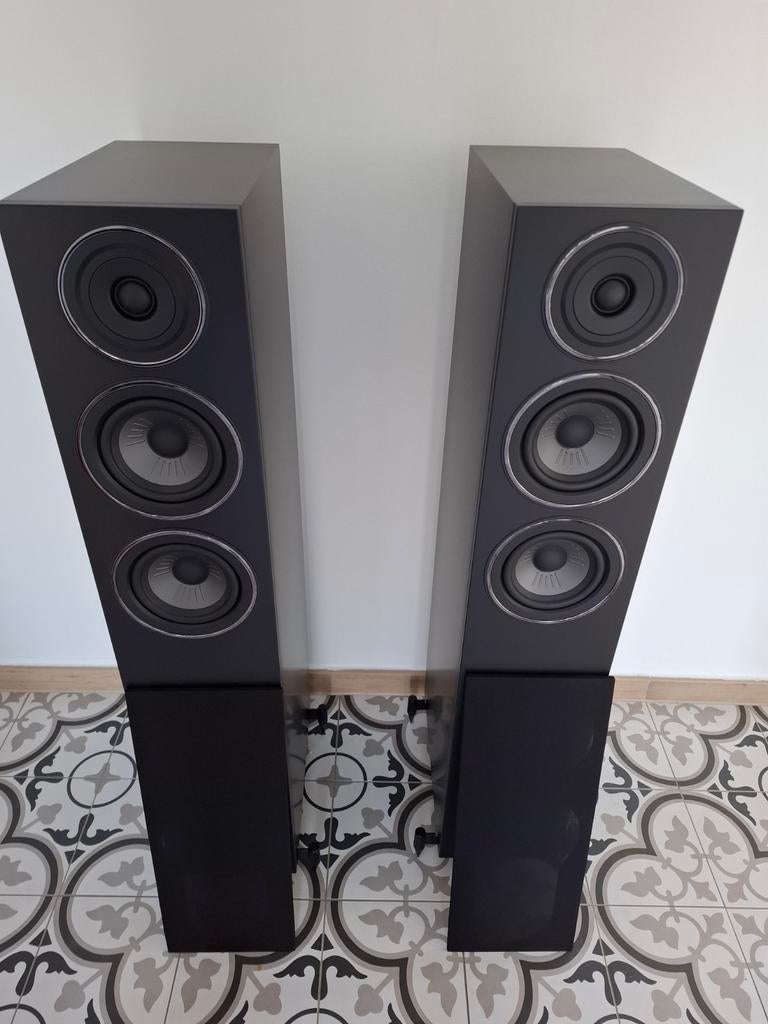 Haut-parleurs Wharfedale Diamond 12.3i pour hi-fi, Autres marques, 60 à 120 watts, Comme neuf, Enlèvement