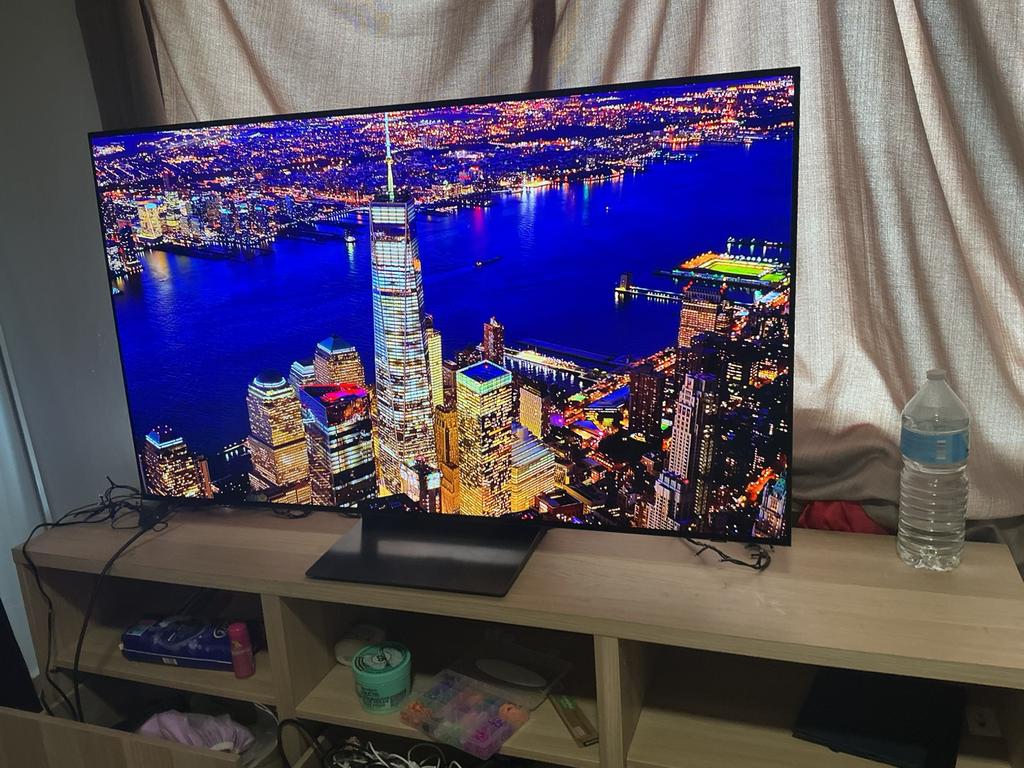 Tv Samsung smart wifi 4k oled 140cm 55S90D. 2024 nieuwstaat, Ophalen, Zo goed als nieuw