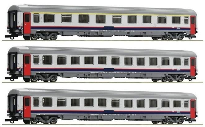 NMBS Roco rijtuigen I6, Hobby en Vrije tijd, Modeltreinen | H0, Zo goed als nieuw, Wagon, Gelijkstroom, Roco, Ophalen of Verzenden