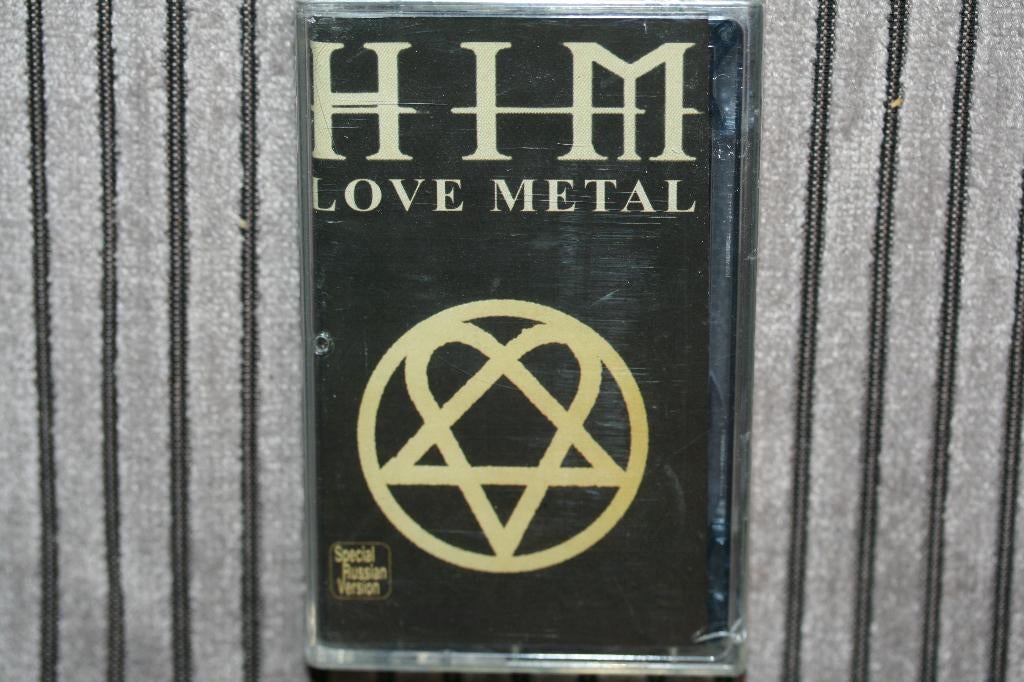 HIM - Love Metal - cassette - Goth Rock, Ophalen of Verzenden, Nieuw in verpakking, Rock en Metal, 1 bandje