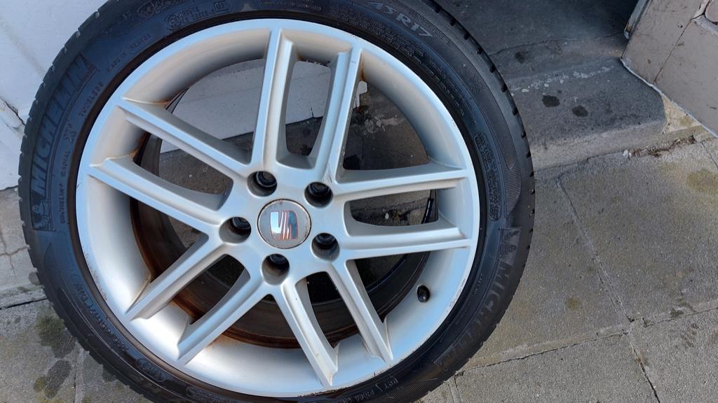 Jantes 17", Autos : Pièces & Accessoires, Véhicule de tourisme, Pneus été, 17 pouces, Enlèvement