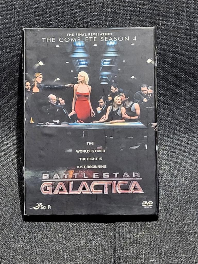 Dvd box 'Battlestar Galactica' Season 4, Gebruikt, Vanaf 16 jaar, Boxset, Ophalen of Verzenden