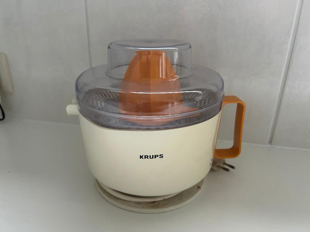 Krups fruitpers Type 250, Elektronische apparatuur, Juicers, Ophalen of Verzenden, Gebruikt, Elektrisch, Citruspers