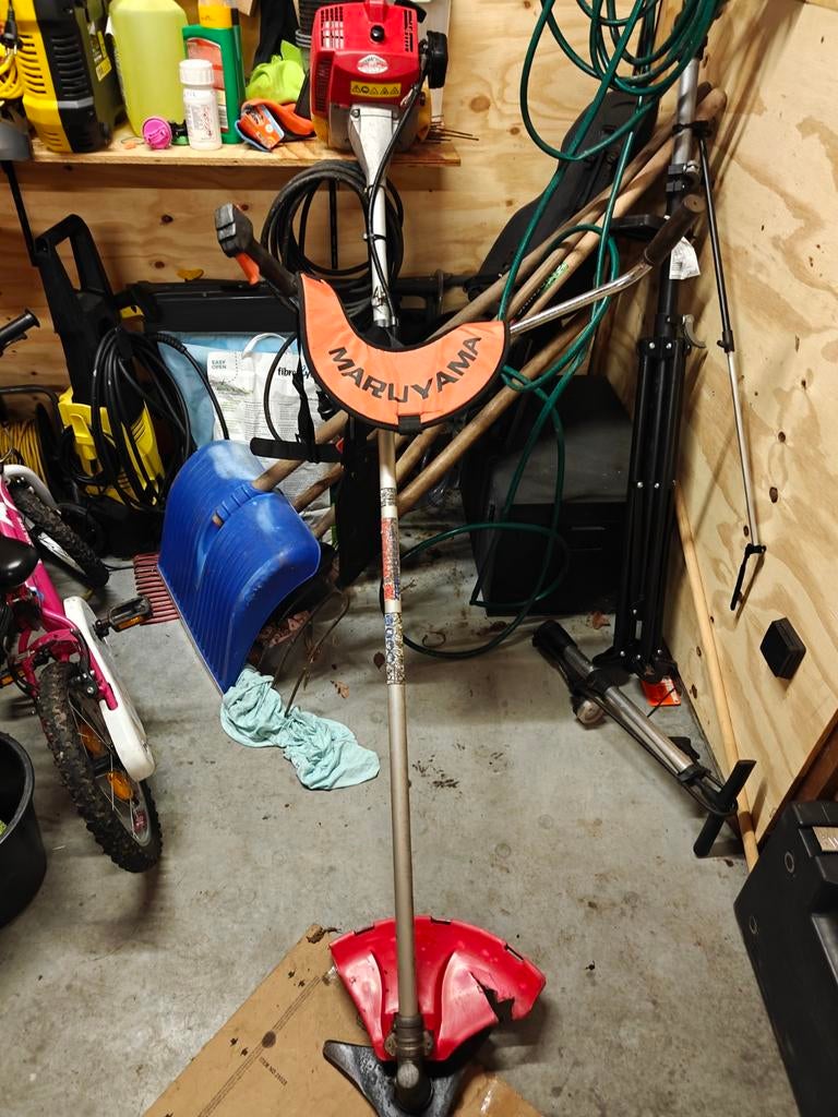 Professionele bosmaaier Maruyama BC500H-RS (50cc), Tuin en Terras, Bosmaaiers, Gebruikt, Benzine, Ophalen