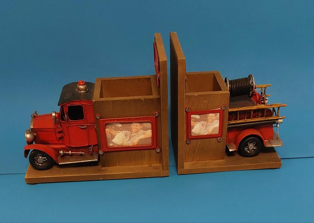 Serre livres camion de pompiers, Enlèvement ou Envoi, Utilisé, Camion