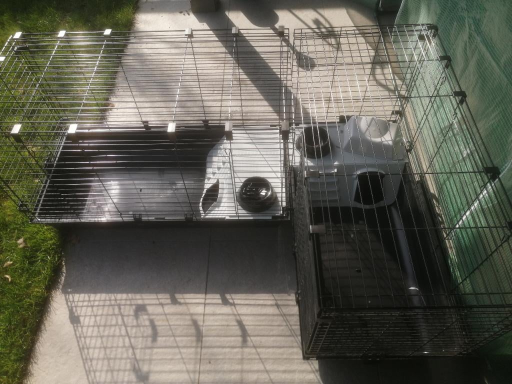 knaagdierenkooi zwart, Ophalen, Konijn, Kooi, 110 cm of meer