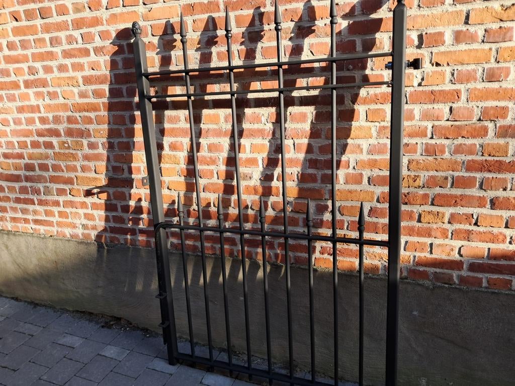 Porte de jardin entièrement métallique lourde, Jardin & Terrasse, Enlèvement ou Envoi
