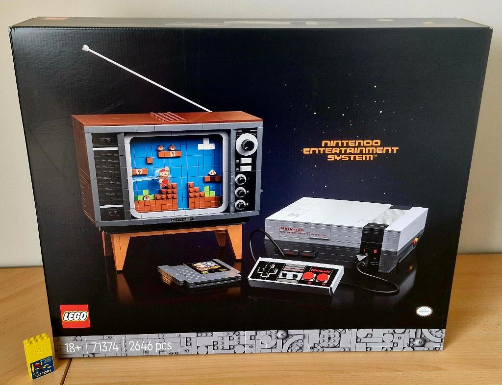 Lego 71374 Nintendo Entertainment System (Super Mario), Kinderen en Baby's, Lego, Nieuw, Ophalen of Verzenden, Complete set