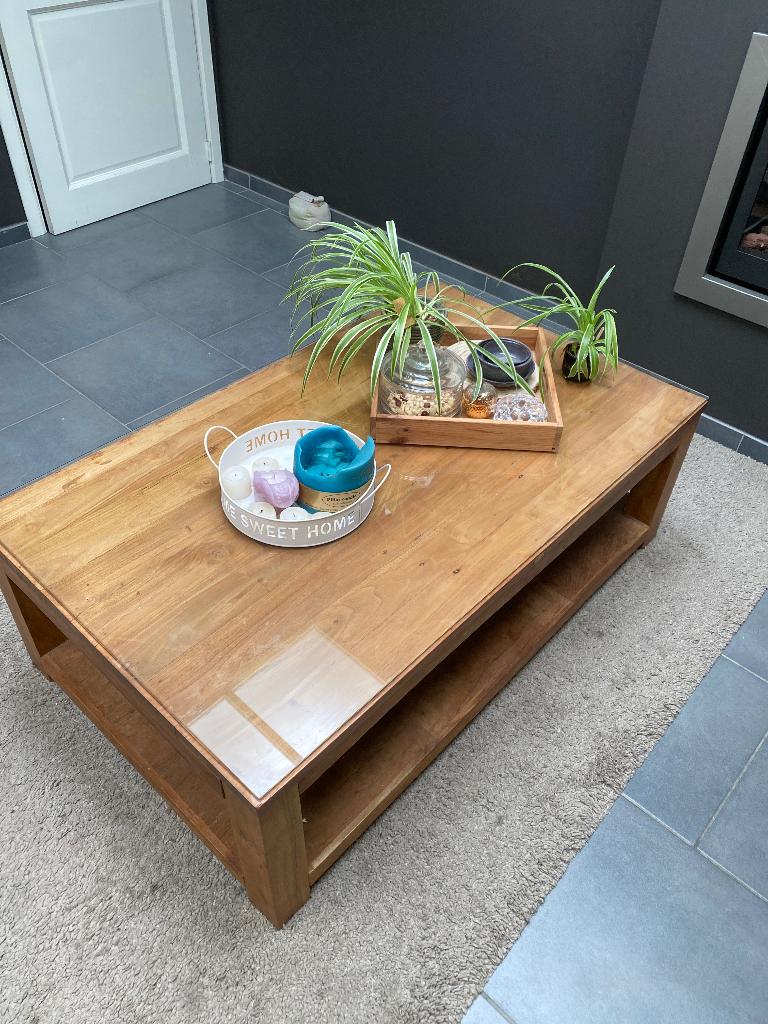 Salontafel, Ophalen, Gebruikt, Teakhout