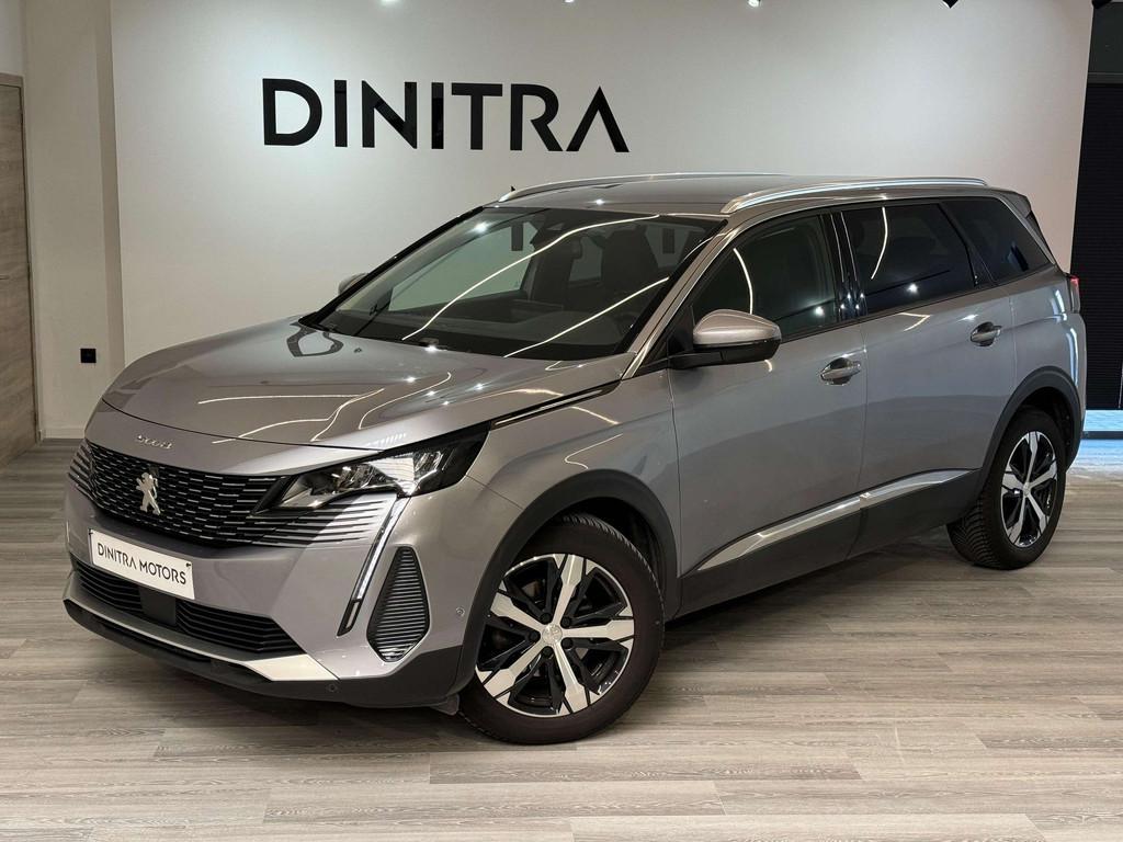 Peugeot 5008 1.5 BlueHDI Allure 360°/LED/Carplay/Cruise, Automaat, Gebruikt, 4 cilinders, 5 deurs