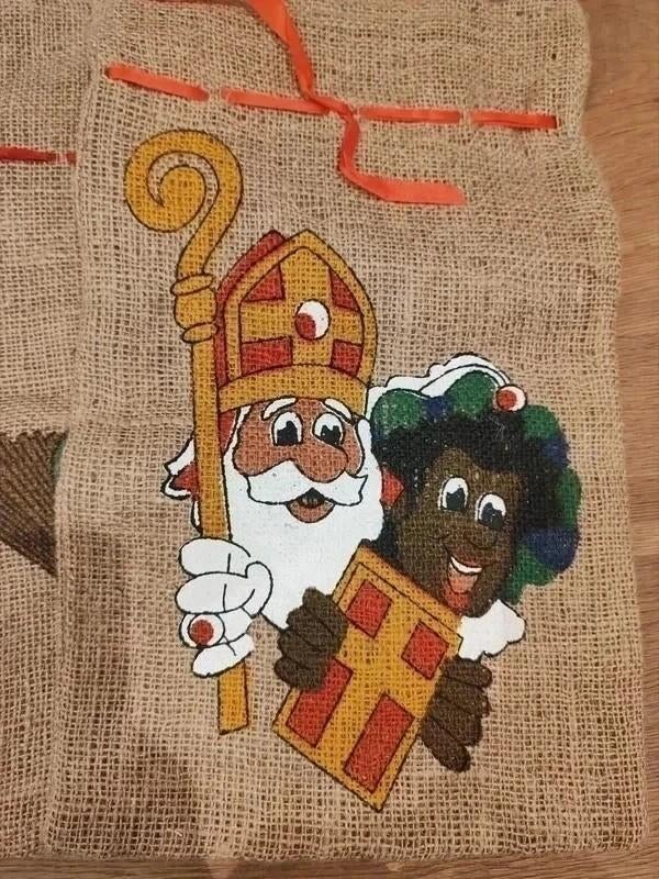 Jute zakjes sinterklaas, Diversen, Sinterklaas, Ophalen of Verzenden, Zo goed als nieuw