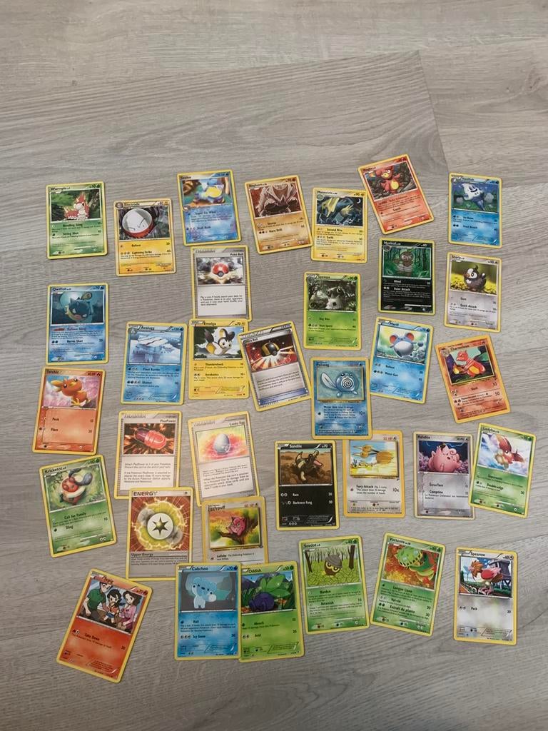 Pokémon kaarten, Envoi, Utilisé, Plusieurs cartes