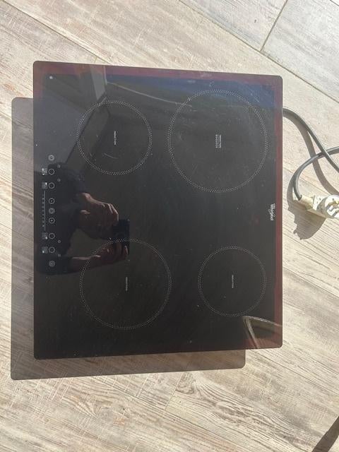 inductie kookplaat, Enlèvement ou Envoi, 4 zones de cuisson, Encastré, Utilisé
