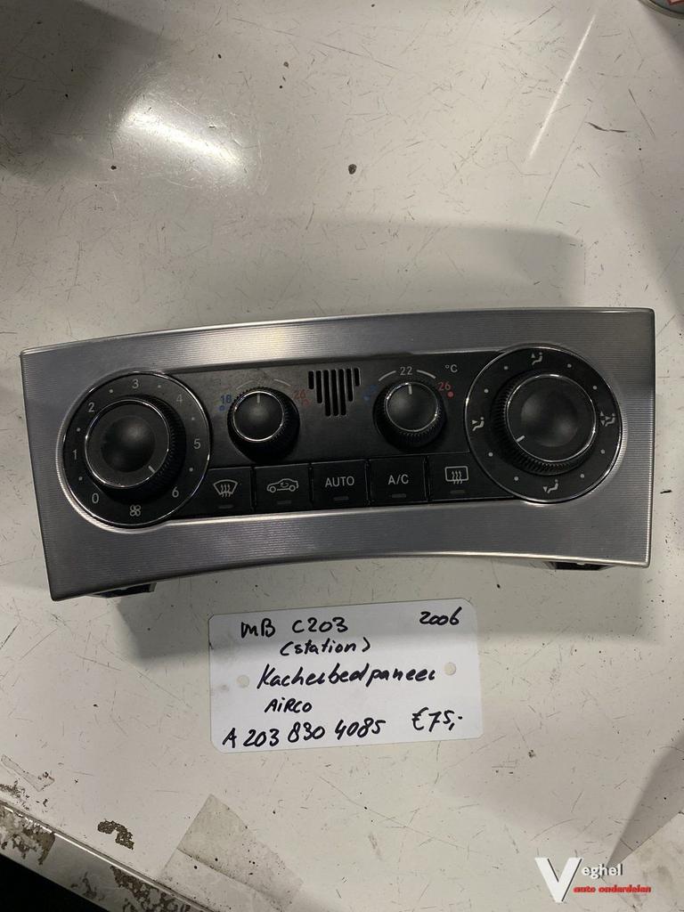 Mercedes C203 station 2006 Kachelbed.paneel climate, Gebruikt, -, -, Ophalen of Verzenden