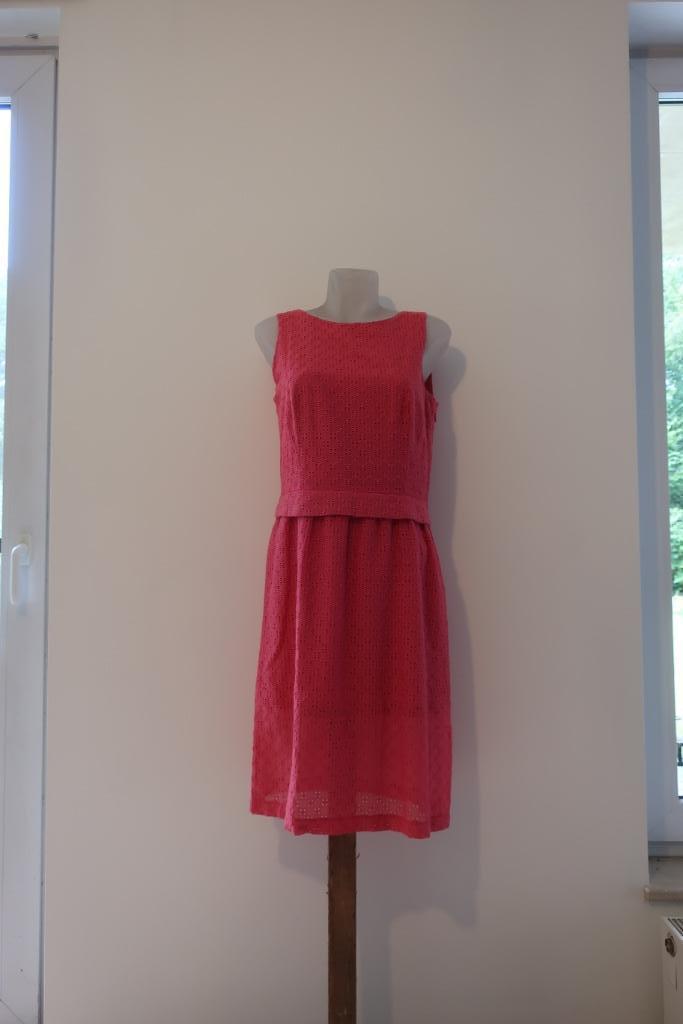 Roze kanten zomerjurk - 38 - CAROLL, Kleding | Dames, Jurken, Maat 38/40 (M), Caroll, Ophalen of Verzenden, Roze