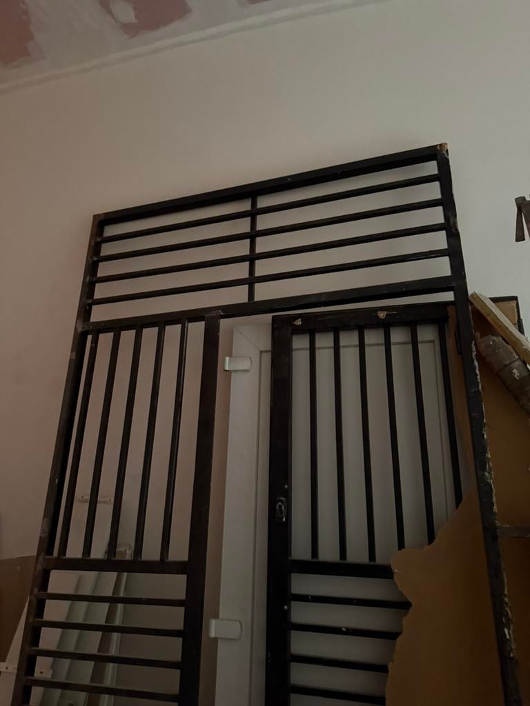 Porte et cadre métallique, Bricolage & Construction, Enlèvement, Utilisé, Autres types, Métal