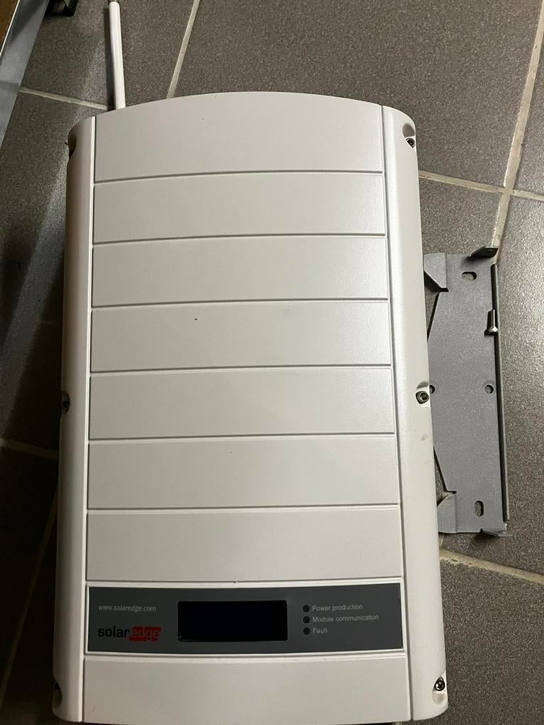 Solaredge SE4K omvormer, Ophalen, Gebruikt