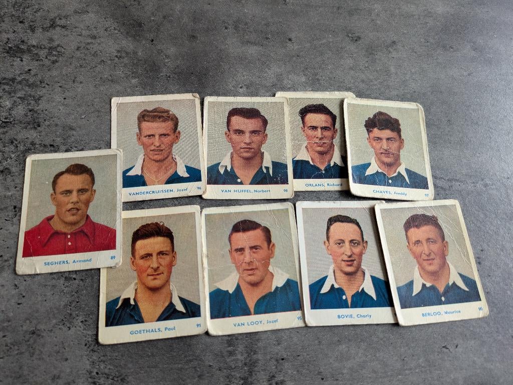 BELGIAN CHEWING GUM  1951/52 IMAGES 9X LA GANTOISE, Enlèvement ou Envoi