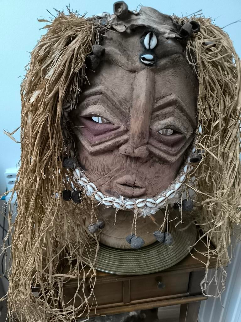 Afrikaans masker, Antiquités & Art, Enlèvement