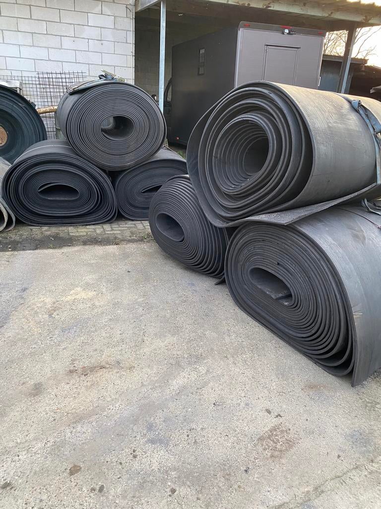 Rubbermatten 50 meter lang