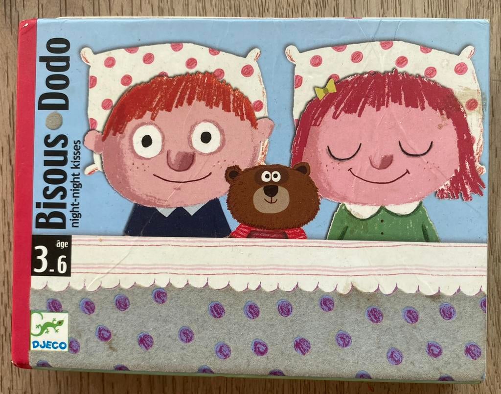 Bisous dodo djeco, Enlèvement, Utilisé, Carte(s) à jouer