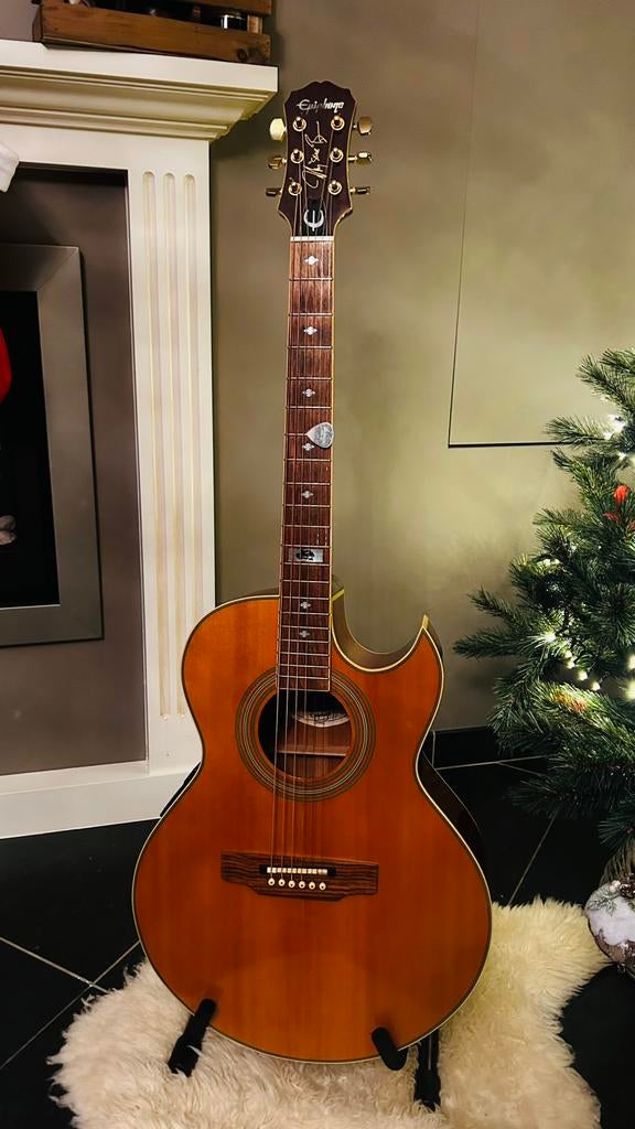 Epiphone akoestische gitaar, Muziek en Instrumenten, Ophalen, Gebruikt, Met koffer