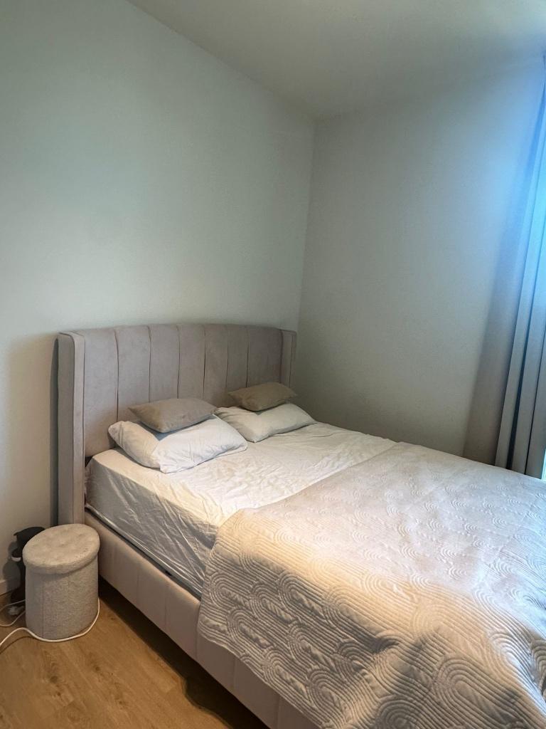 Boxspring, Maison & Meubles, Enlèvement, Utilisé, 180 cm, Deux personnes