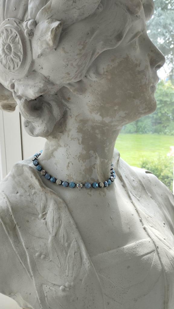 Collier ras de cou 36 - 41 cm, Envoi, Utilisé, Autres matériaux, Réglable