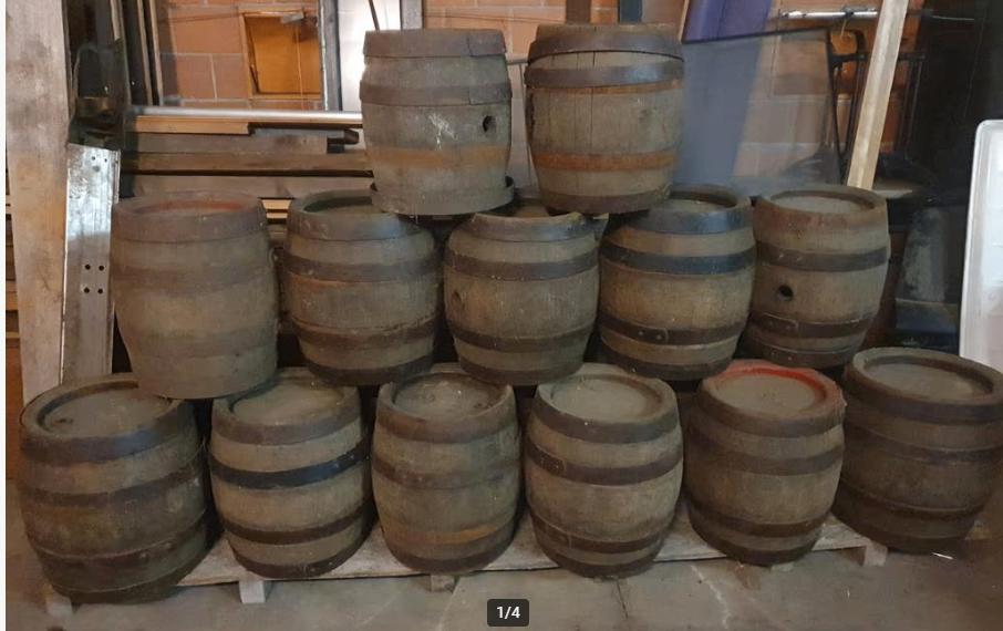 Eiken bier tonnen, Wielemans, Ophalen, Gebruikt, Overige typen, Overige merken