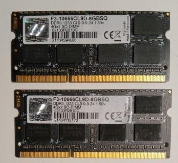 DDR3 1333Mhz G-Skill  8GB, Computers en Software, RAM geheugen, Ophalen, 8 GB, DDR3, Zo goed als nieuw