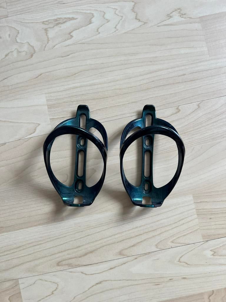 2 portes bidons Van Rysel vert/mauve, Sport en Fitness, Wielrennen, Ophalen of Verzenden, Gebruikt, Overige typen