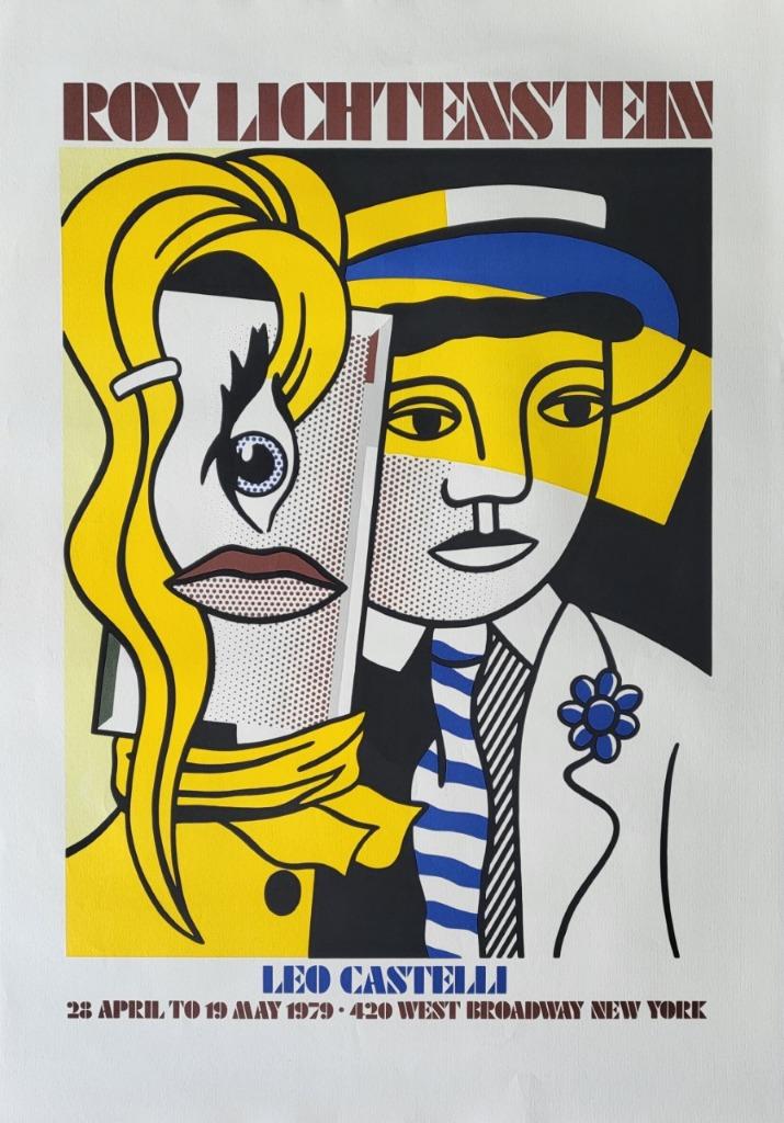 Roy Lichtenstein - Stepping Out - Leo Castelli - 1979, Antiek en Kunst, Kunst | Litho's en Zeefdrukken, Verzenden