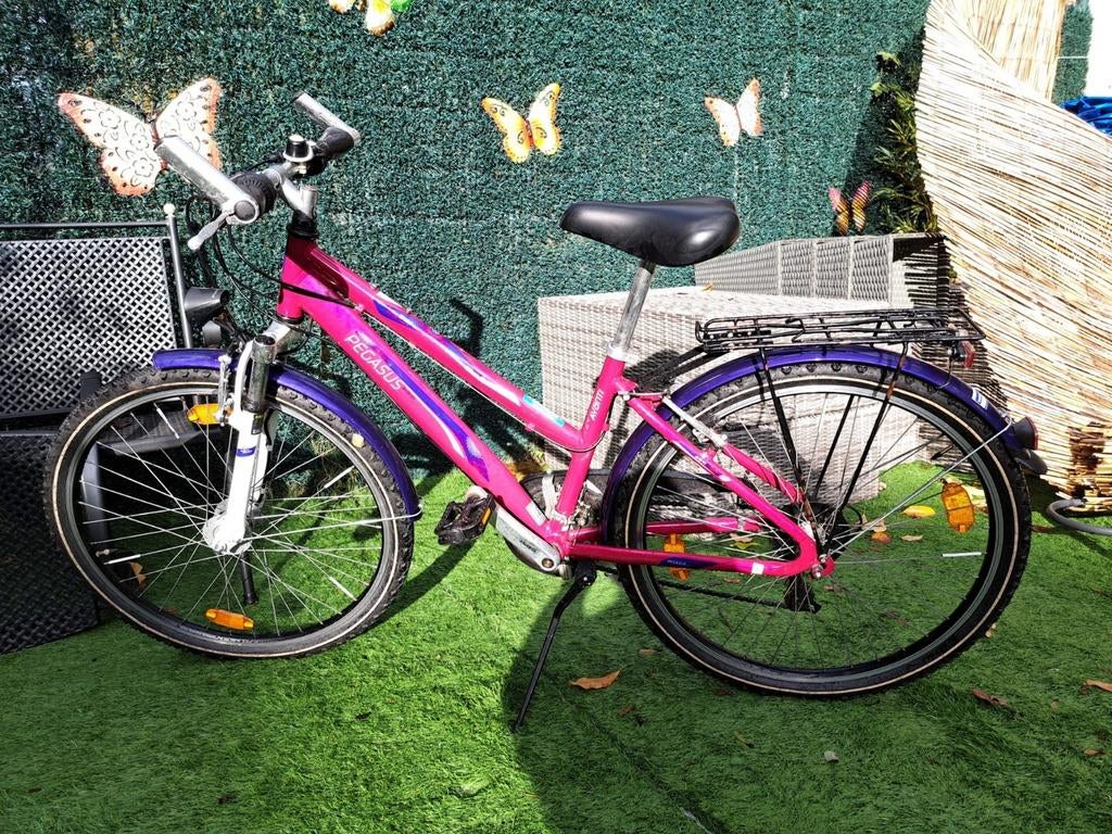 Pegasus Avanti Fiets - Roze meisjesfiets voor 8-12 jaar, Fietsen en Brommers, Ophalen, Gebruikt, Pegasus, Versnellingen