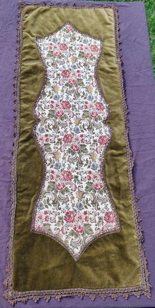 Napperon rectangulaire vert, Antiquités & Art, Enlèvement ou Envoi