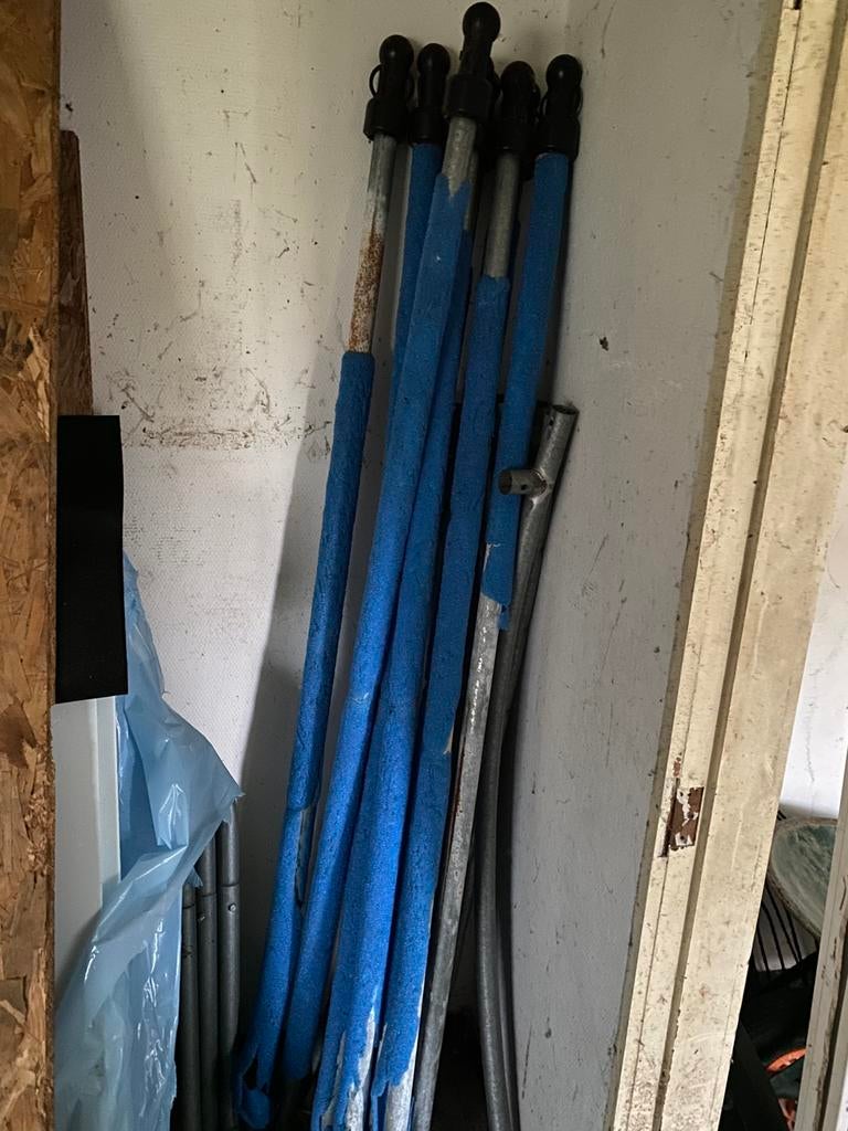 Trampoline, Ophalen, Gebruikt