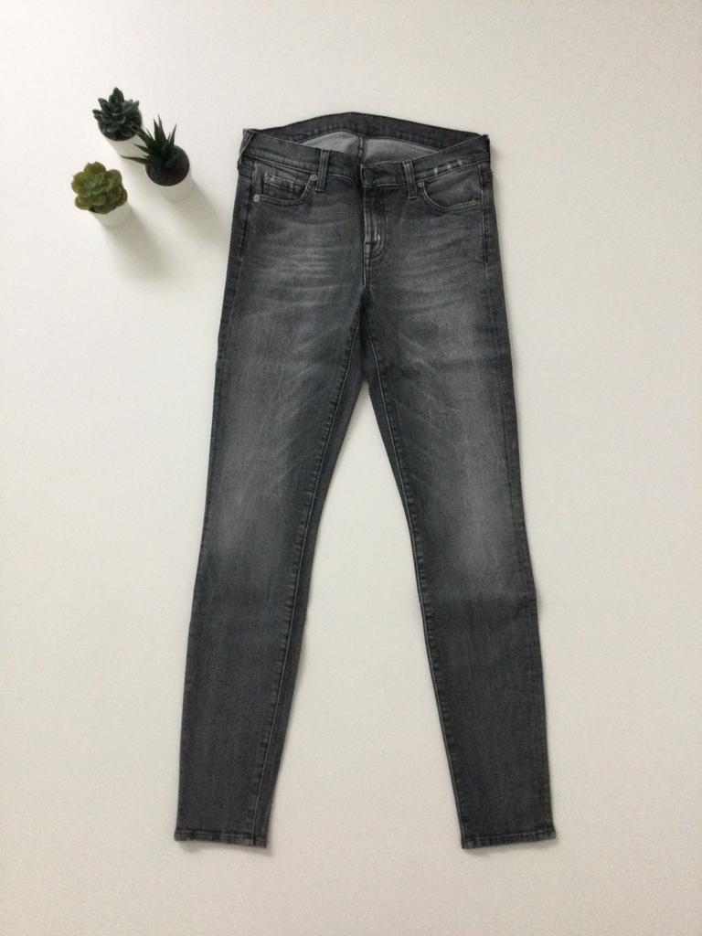 Grijze Jeans 7 For All Mankind maat 26, 7 For All Mankind, Overige jeansmaten, Ophalen of Verzenden, Grijs