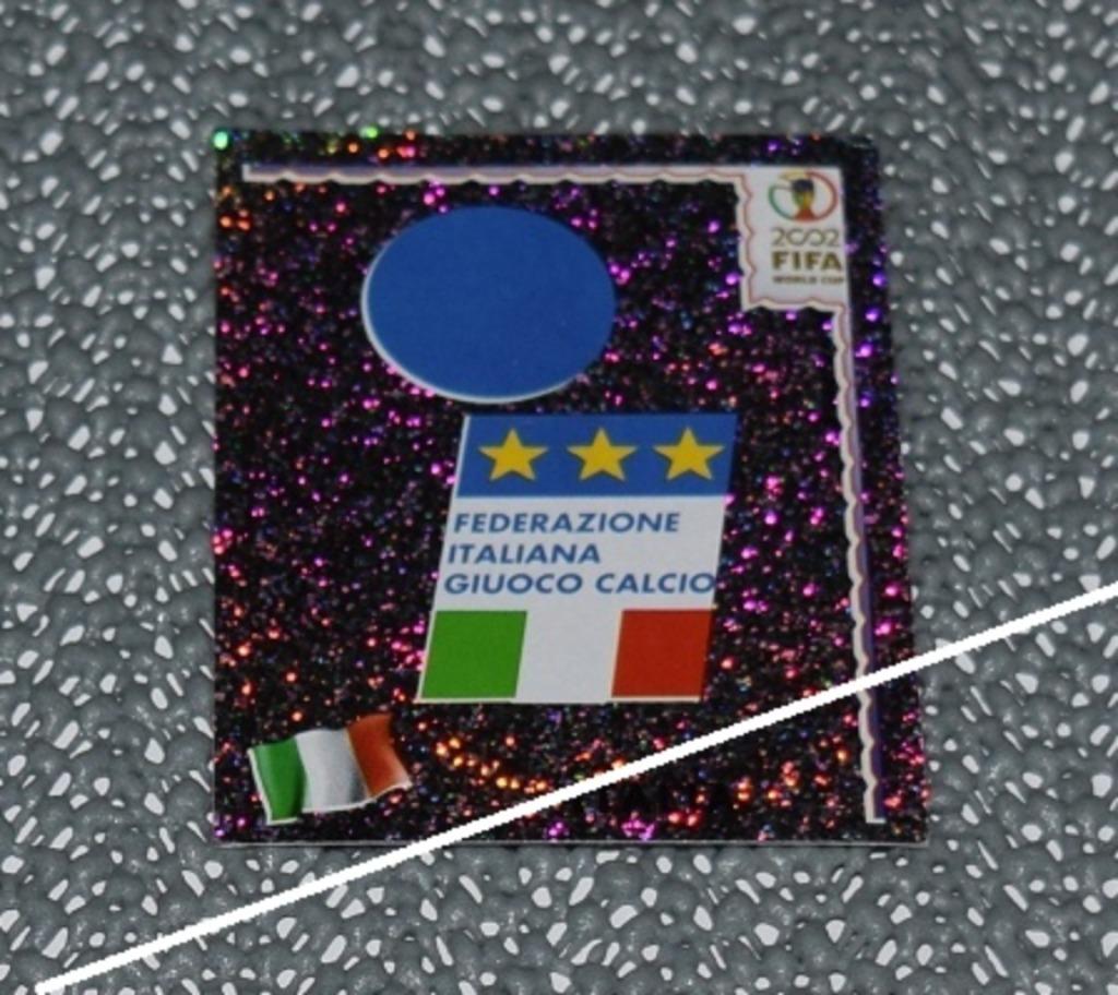 Panini/Coupe du monde Corée/Japon 2002/Emblem Italia, Envoi, Neuf, Affiche, Image ou Autocollant