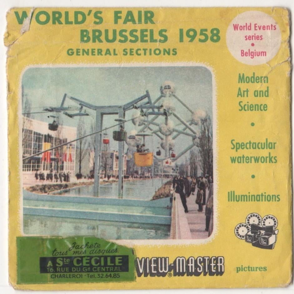 View-master Expo Universelle 1958 1992 A B C, Enlèvement ou Envoi